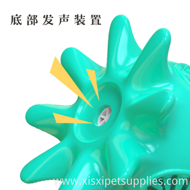 new design durable octopus shape squeaky dog toy teeth cleaning tpr dog toy